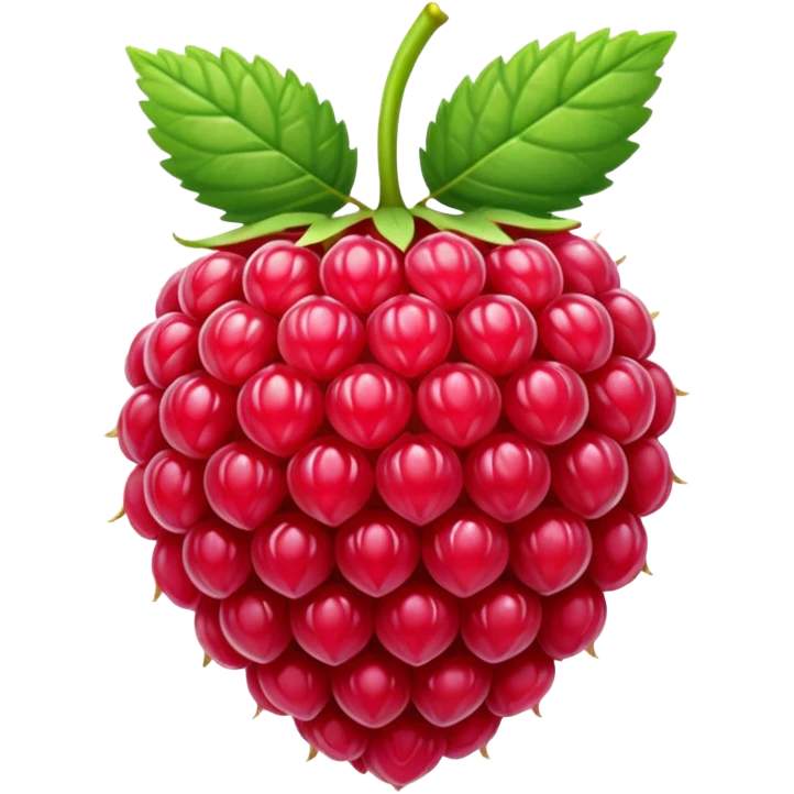 Raspberry emoji