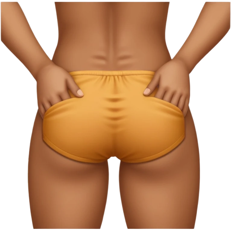 Holding butt  emoji