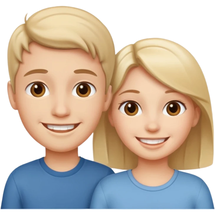 Girl with boy emoji