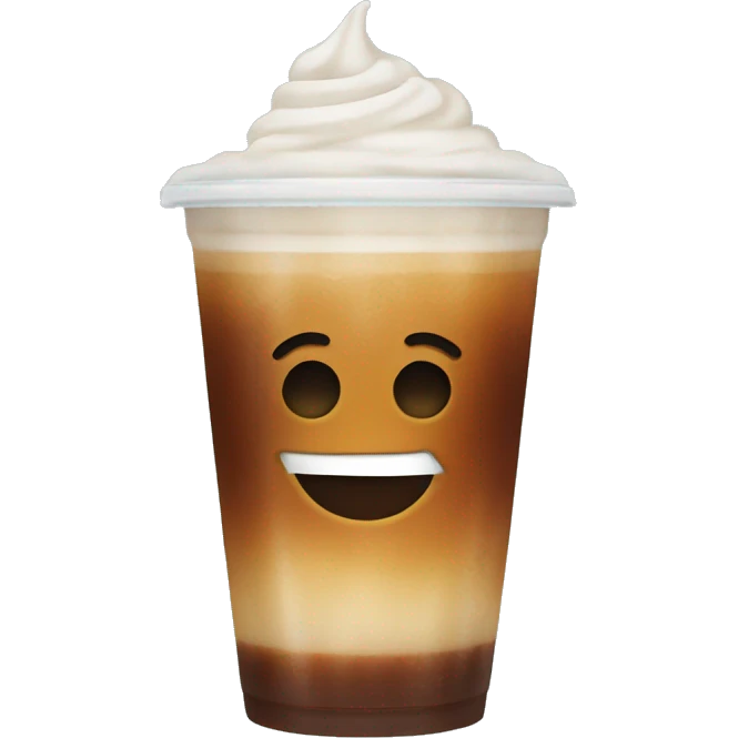 Iced americano  emoji