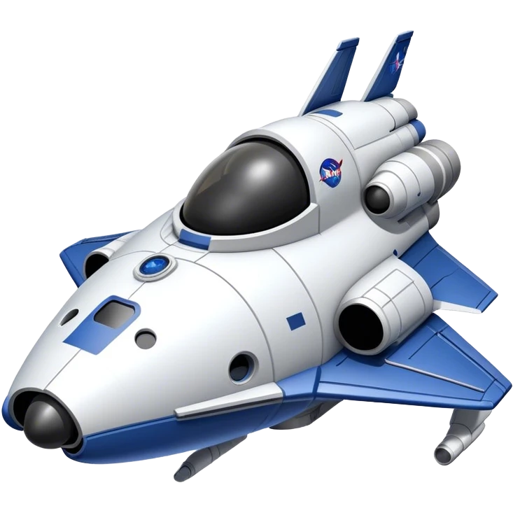 a spaceship like a cst-100 from nasa emoji