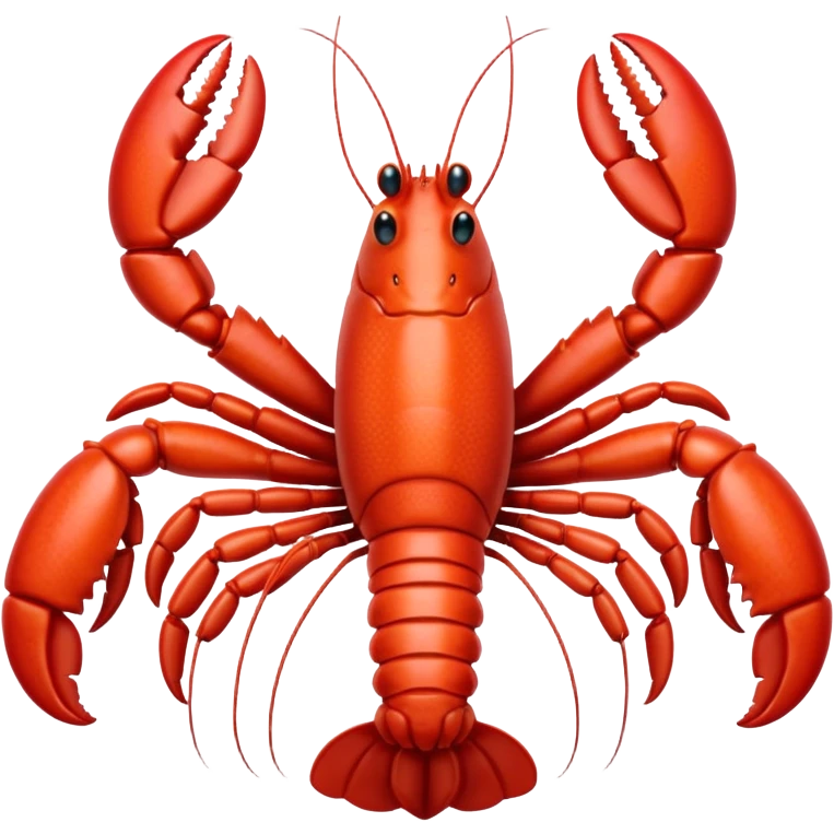 White lobster  emoji