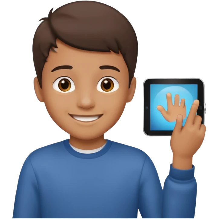 Awesome Boy  ,talk tap2 screen and share.. Tqvm emoji