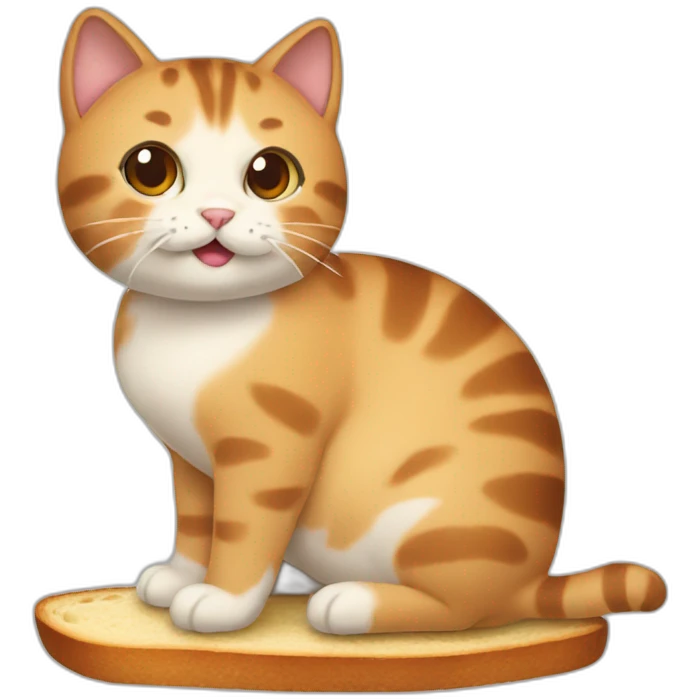 cat bread emoji