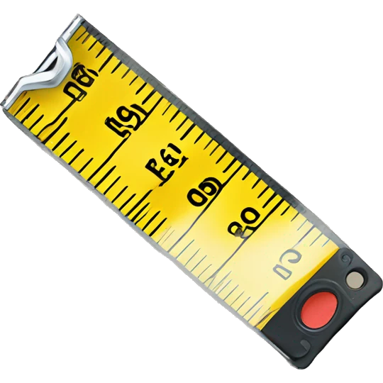 tape measure emoji