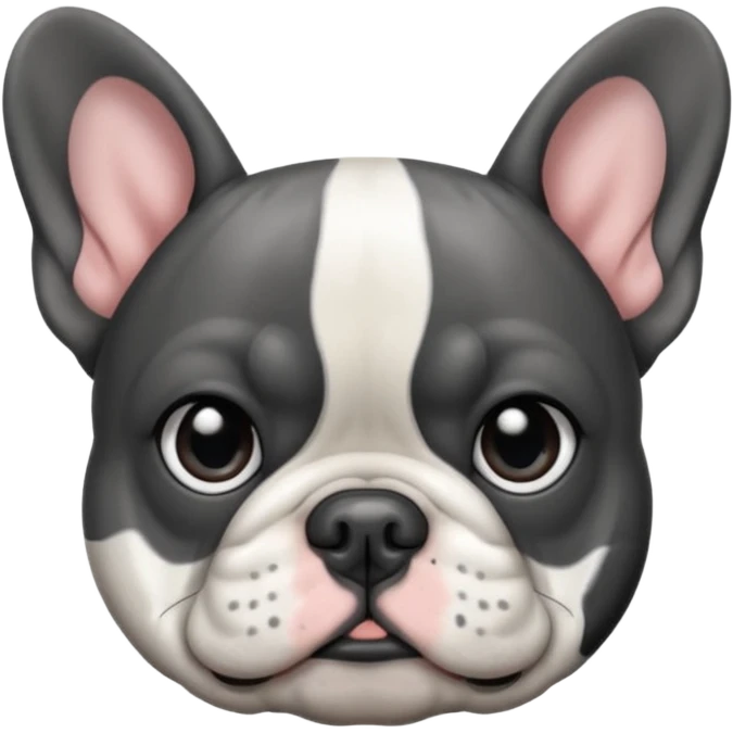 Merle French bulldog  emoji