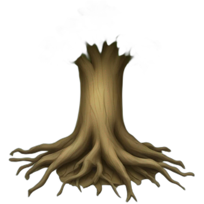 tree root emoji