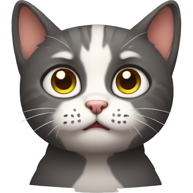 sad kitty emoji