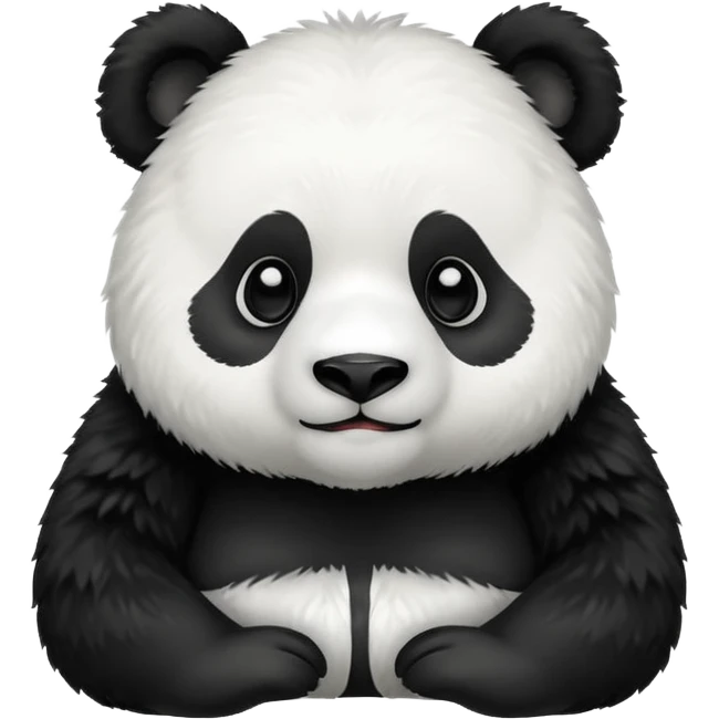 panda hlaf body emoji