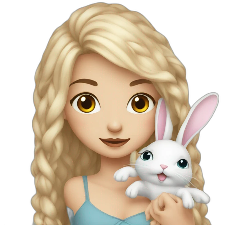 dorofeeva with earth bunny emoji