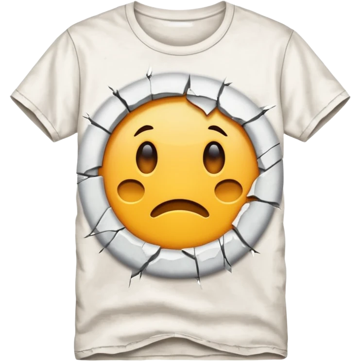 torn t-shirt emoji