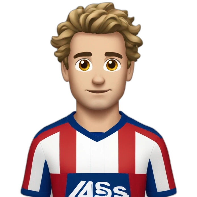Griezmann Cheveux court emoji