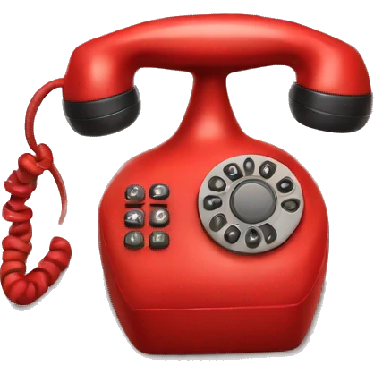 red phone emoji