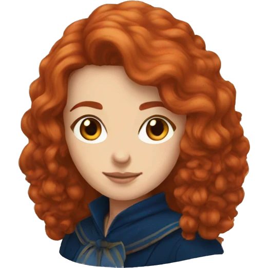 Ravenclaw redhead emoji