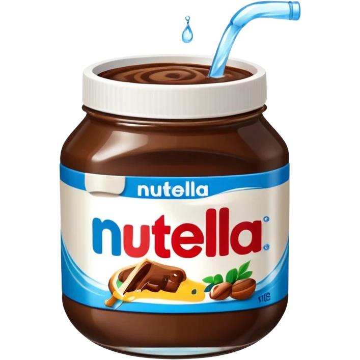Nutella mit Wasser emoji