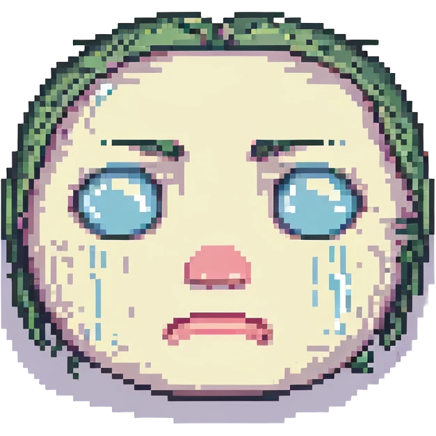 crying face emoji