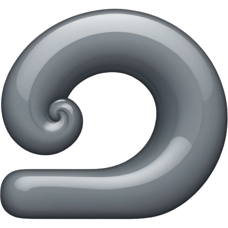grey swirl slide emoji