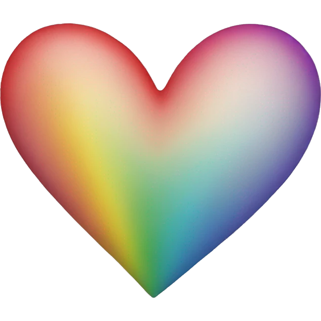 Rainbow Heart emoji