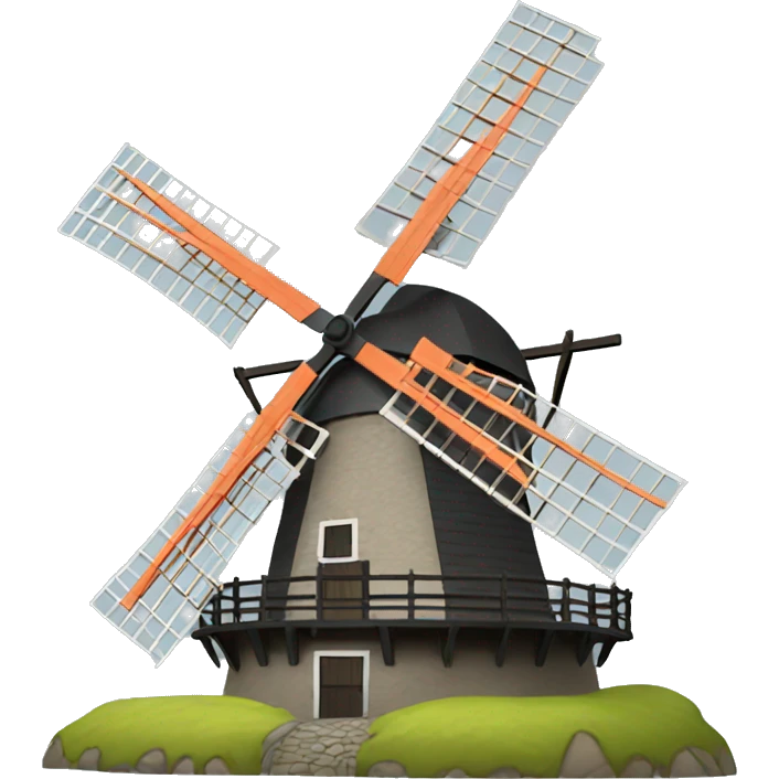 Dutch Windmill emoji