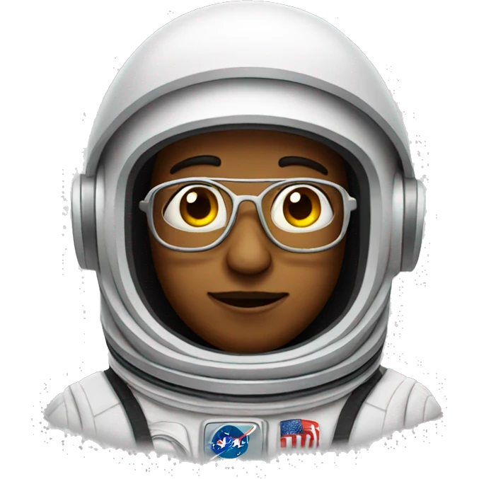 Astronaut Nerd emoji