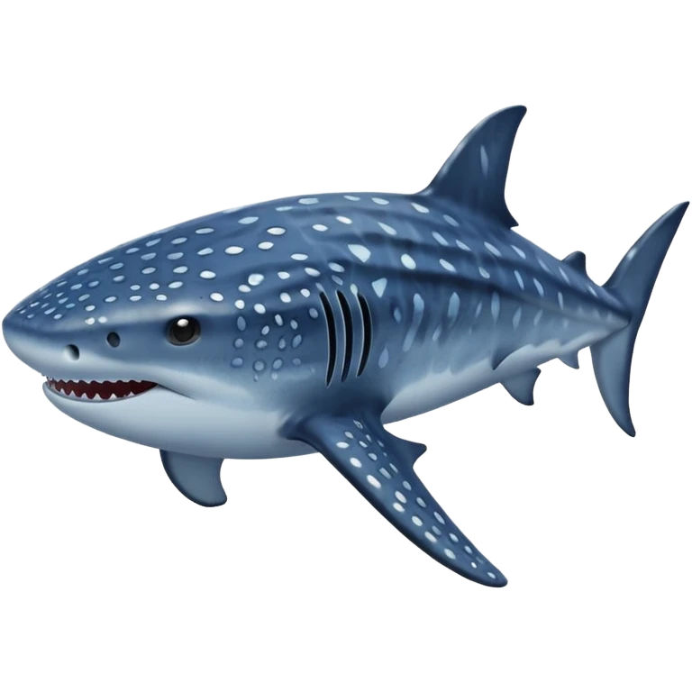 whale shark swimming emoji