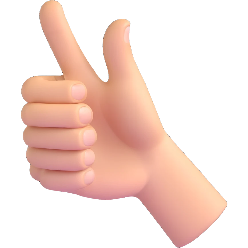 thumbs up emoji