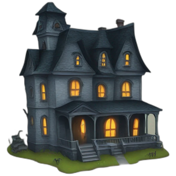 haunted house emoji