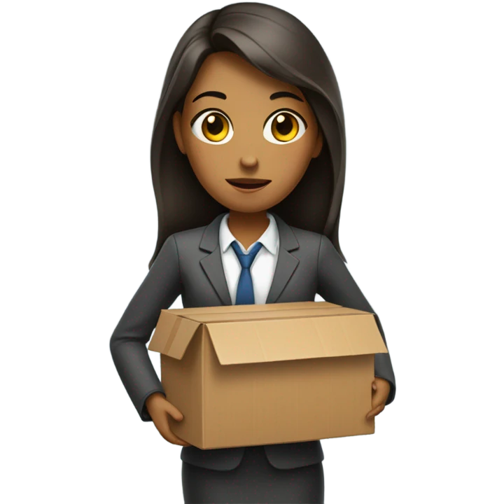 Girl who got fired from job emoji