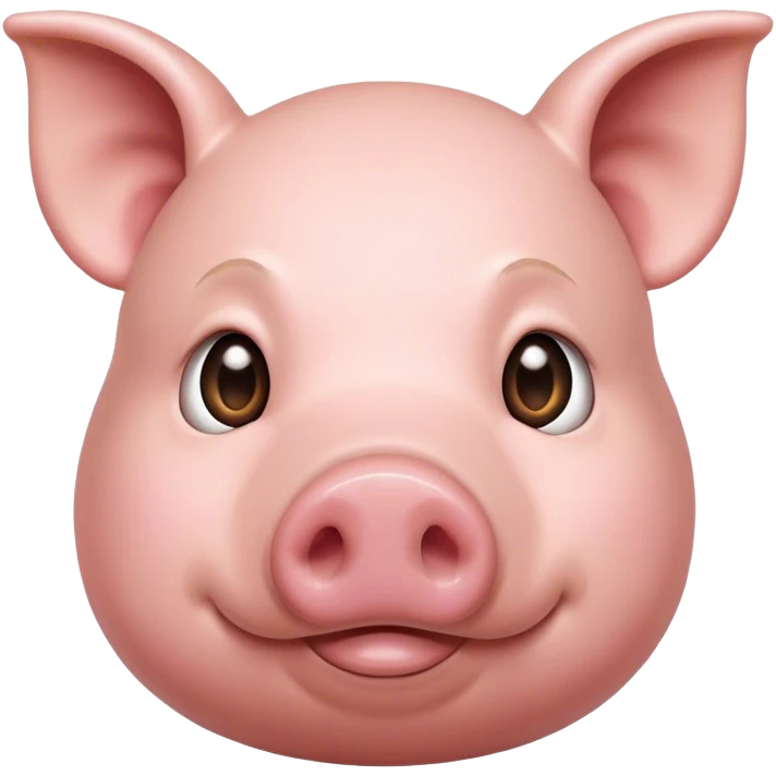 Risqué pig emoji