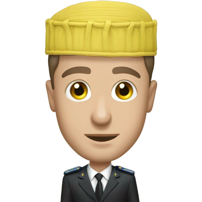 Presented of Ukraine Vladimir Zelensky emoji