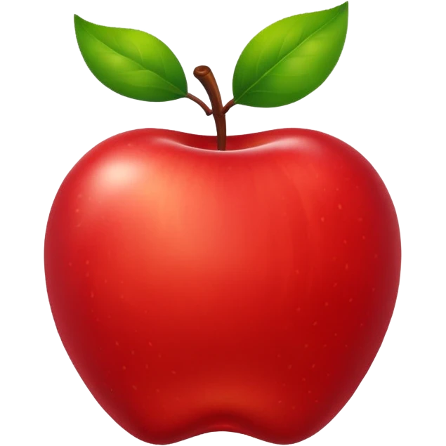 Backed Apple emoji