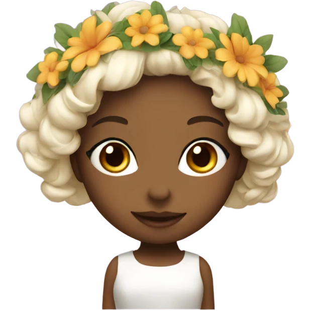 flower girl emoji