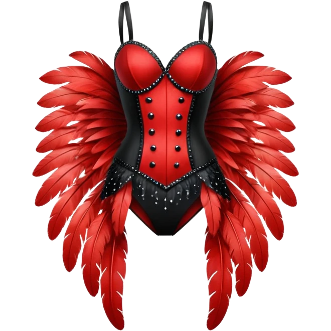 burlesque costume emoji