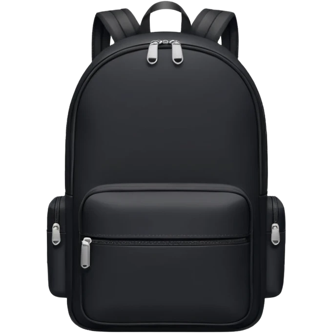 black backpack emoji