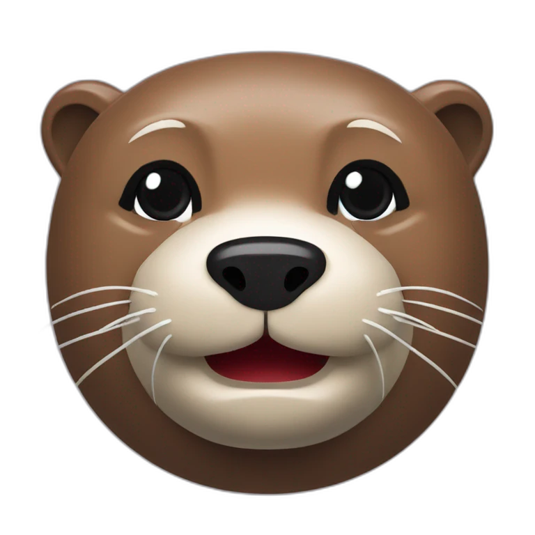 otter lego face emoji