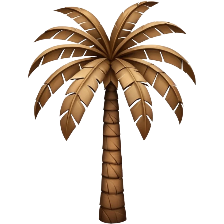 Palm tree withour leafs emoji