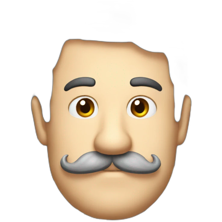 moustache de mario emoji