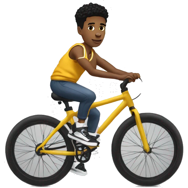 Nba youngboy sur un velo emoji