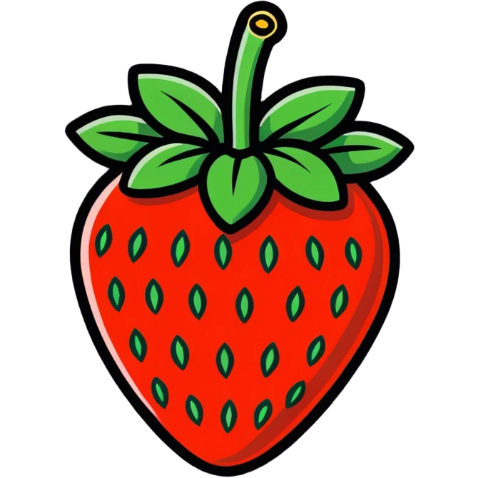 Strawberry  emoji