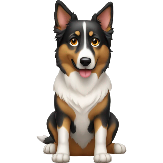 American mini shepherd  emoji