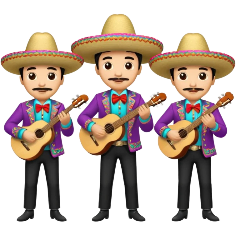 Mariachis emoji