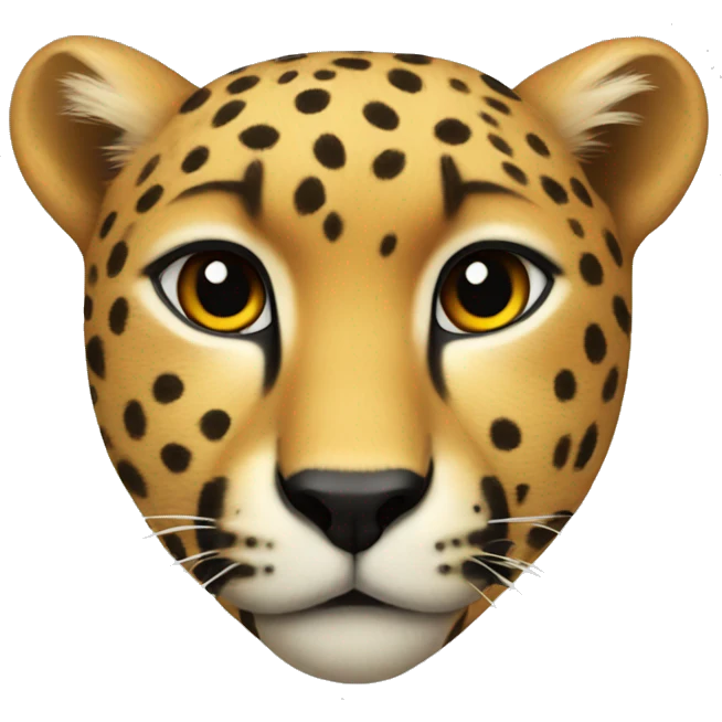 cheetah heart emoji