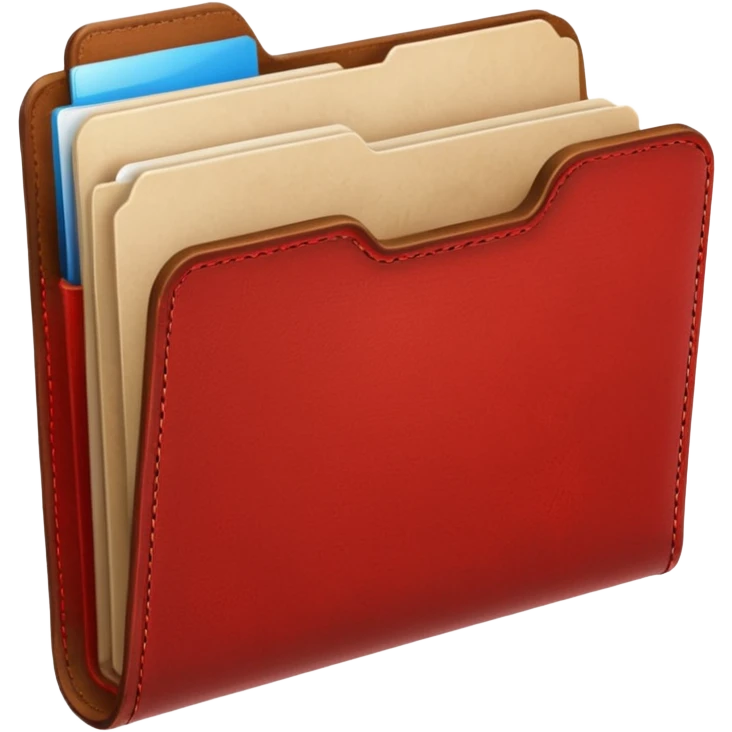 red folder emoji