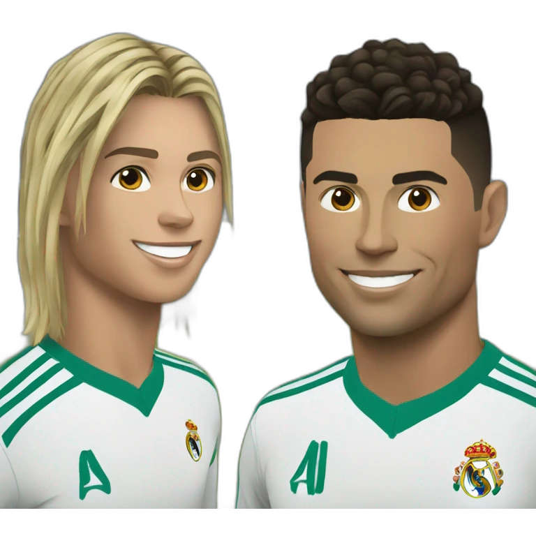 Ronaldo and messe emoji