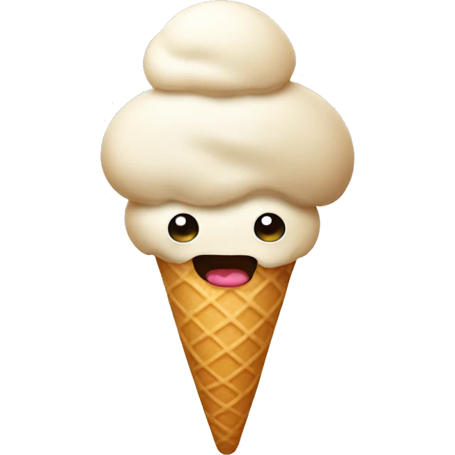 Ice cream  emoji