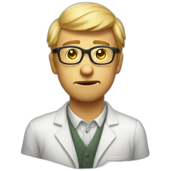 Unamused,nerd,mischievous  emoji