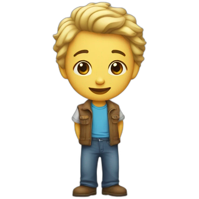 beijo filho emoji