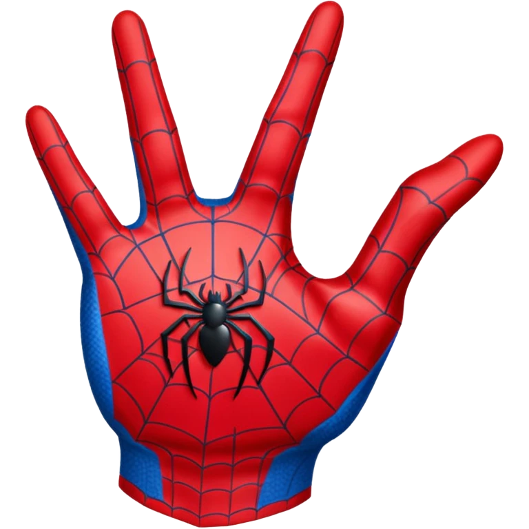 spiderman finger emoji