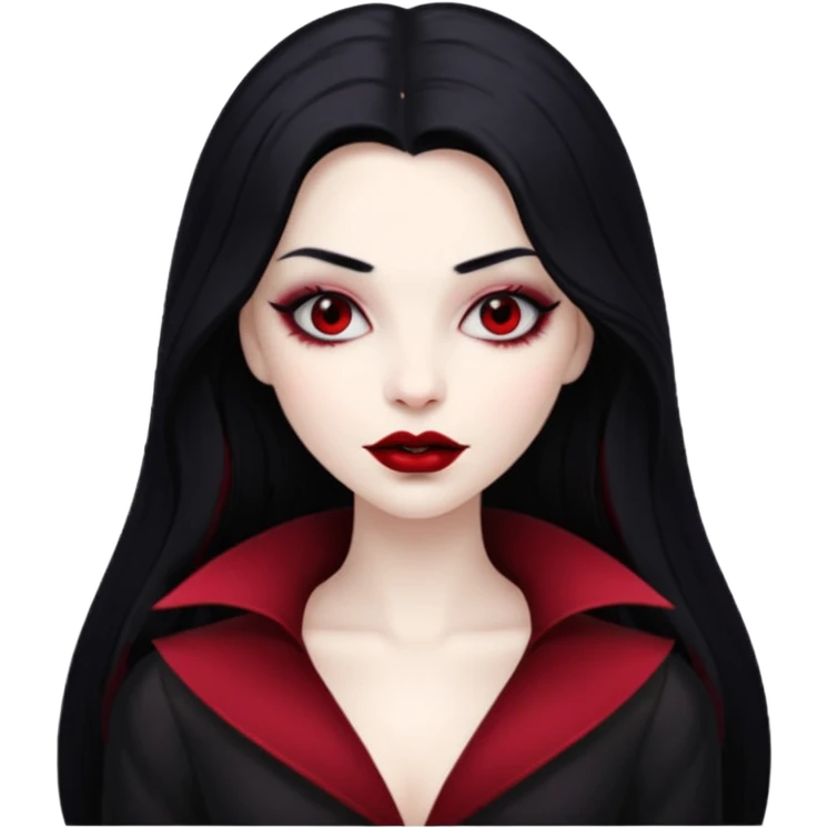 Nosferatu coquette vampire emoji