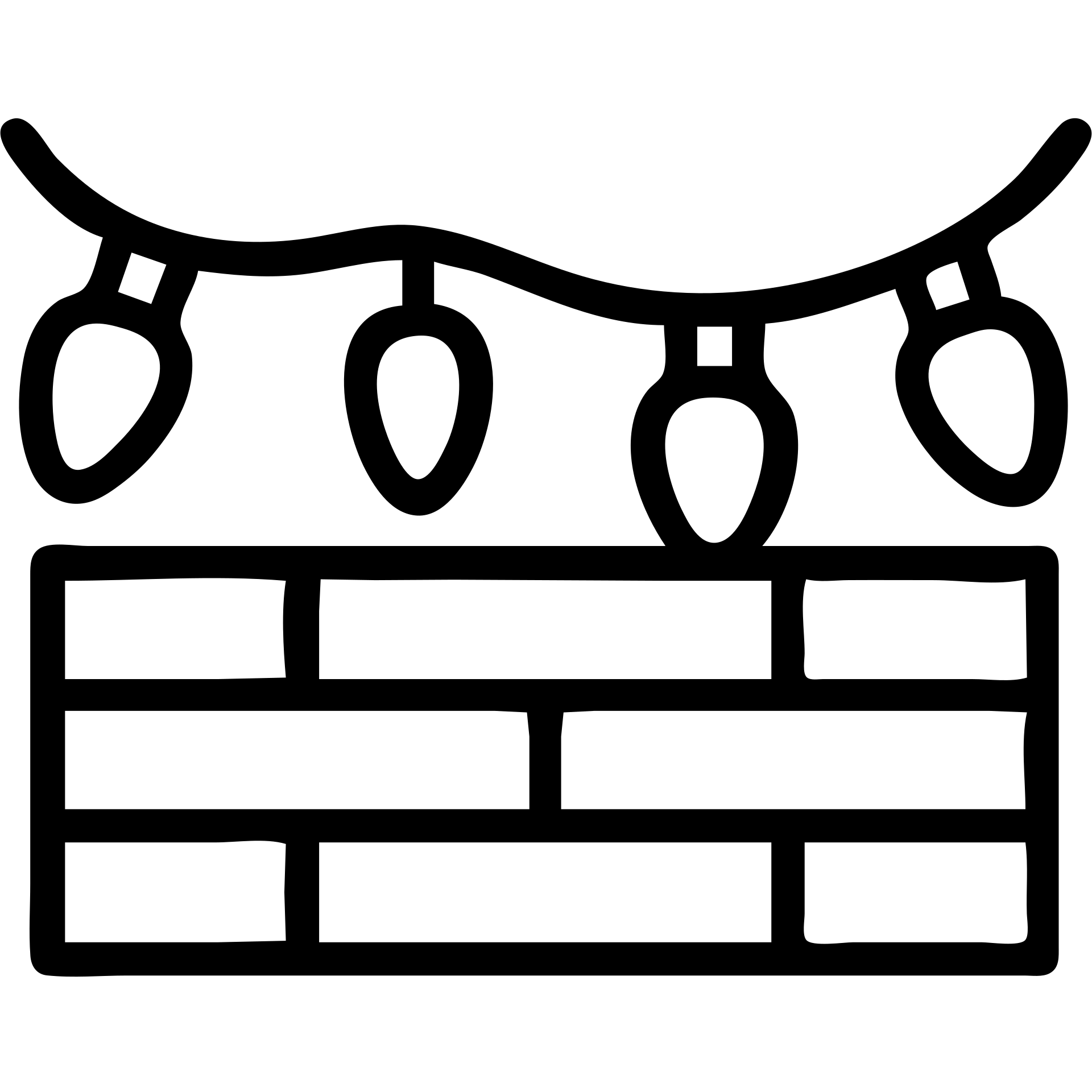 Stranger Things series, outlined icon style, Christmas lights on a wall emoji
